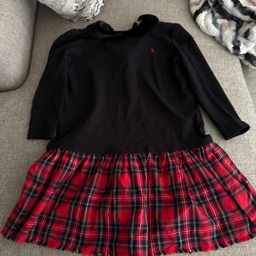 Polo by Ralph Lauren Black Velvet Top